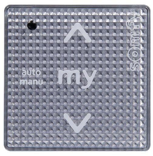 Somfy Smoove Uno IB+ Silver Shine - Motoreinzelsteuergerät, Unterputz, IP40 (1811204)
