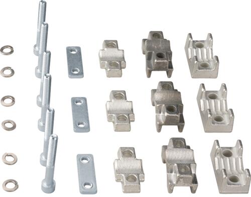 Hager LZ154 2 Prismenklemmen univers für NH1-Trenner Anschluss 2x35-70mm2