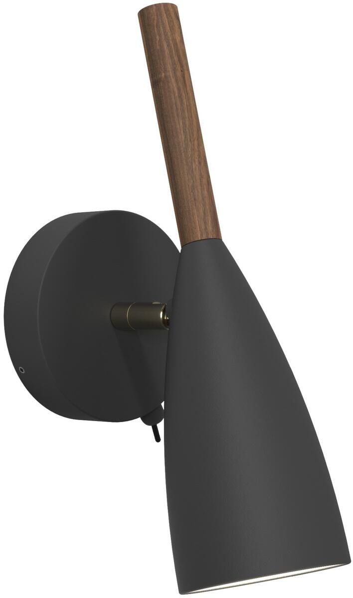 Nordlux Pure Wandleuchte, GU10, IP20, 8W, schwarz (78271003)