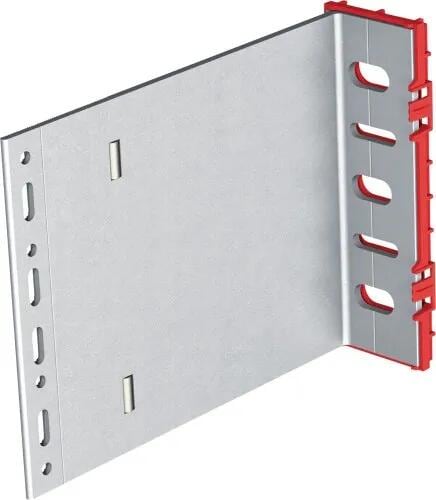 K2 Systems Konsole FacadeRail, Fassade, 300mm, Variante L, Montagewinkel, Aluminium