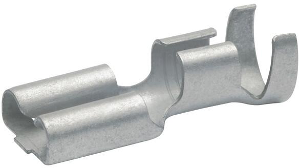 Klauke 2720 Flachsteckhülse nicht isoliert, 0,5-1mm², 100St.