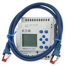 Eaton EASY-BOX-E4-AC1 Starterpaket EASY-E4-AC-12RC1, Patchleitung, Software-Lizenz für easySoft (197229)
