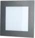 LCD Wandleuchte Typ 3007LED, 12W, 1000lm, 3000K, graphit