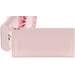 Unold 86644 Breezy Fold Pink Handventilator, 2,5W, 3-stufige Geschwindigkeitsregulierung, rosa