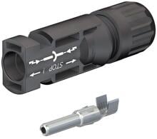 Stäubli MC4 MALE KST4/6II-UR Kupplungsstecker (-) für Kabel Ø 4-6mm² (32.0017P0001-UR)
