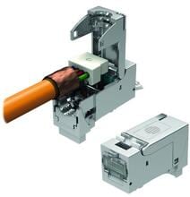 EasyLan FixLink SL RJ45-S KS Kat6A ISO/IEC AWG24-22 Keystone Modul, 24 Stück, silber (CKFAK001)