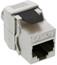 InLine Keystone RJ45 Buchse, SNAP-In, Schraubverschluss