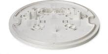 Siemens FDB228 Brandmeldersockel Deckenmontage, IP21C, extra lange Montageschlitze, Ø 144 mm, Höhe 17,9 mm, weiß (S54364-B5-A1)