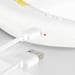 Unold 86690 Breezy White Nackenventilator, 1,2W, 3-stufige Geschwindigkeitsregelung, LED-Kontrollleuchte, weiß