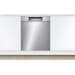 Bosch SMU6ZCS00E Unterbau-Geschirrspüler, 60 cm breit, 14 Maßgedecke, PerfectDry, Silence Plus, Home Connect, Edelstahl