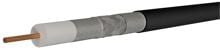 EMOS S5265 Koaxialkabel CB113UV, 75 Ohm, 3-fach geschirmt, Schirmabdeckung>84 %, Außenbereich, 100m Rolle, schwarz (2305113500)