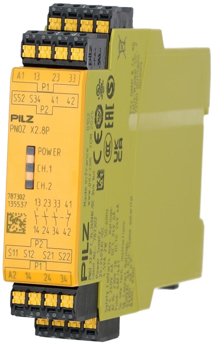 Pilz PNOZ X2.8P 24VAC DC 3n/o 1n/c Sicherheitsrelais Saftey Relay, 69,90 Pilz PNOZ X2.8P 24VAC DC 3n/o 1n/c Sicherheitsrelais Saftey Relay, 69,90