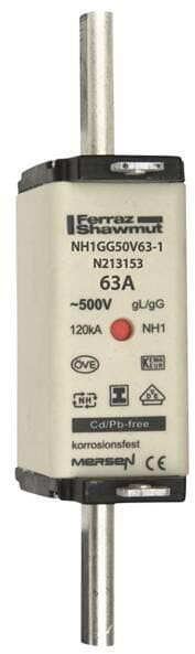 NH1 Sicherungseinsatz Spannungsfreie Metallgrifflaschen 160 A   Pack Mit 3 Stueck