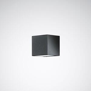 Trilux Kubische dekorative LED-Wandleuchte Skeo Q-W1-D GS RB9R/200-740 ET, schwarz (6927240)