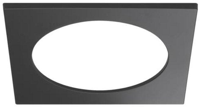 Brumberg Muna Midi Vorsatzelement zu 12565 und 12765, quadratisch, , Länge 200 mm, Breite 200 mm, schwarz matt (81217080)