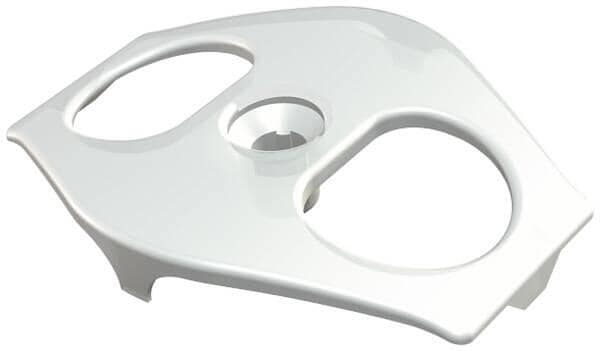 OBO Bettermann 1996 O Nagel-Fix ohne Nagel, 34x25mm, PP, transparent (2222809)