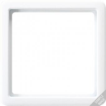 Zwischenrahmen, cremeweiß, JUNG 590ZA