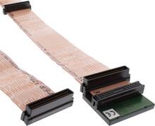 InLine SCSI U320 Flachbandkabel, 68pol, für 2 Geräte, mit Terminator (29953A)