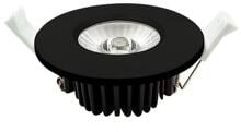 Ledxon EBS-FL-6-830-40S-S Einbau-Strahler, flat, 6W, 620lm, 3K, 40°, schwarz (7008123)