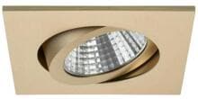 Brumberg LED-Einbaustrahler, 21W, 230V, eckig, schwenkbar, titan matt (12279643)