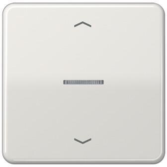 Jung CD101KO5PLG Wippe mit Lichtleiter und Pfeilsymbolen, Serie CD, lichtgrau