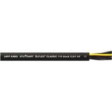 Lapp ÖLFLEX CLASSIC 110 BLACK 0,6/1kV 7G1,5 Steuerleitung, PVC, 1,5mm², schwarz, 100m (1120314/100)