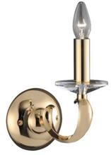 Brumberg RAVENNA Wandleuchte, E14, 1x40 W max., gold glänzend (50801050)