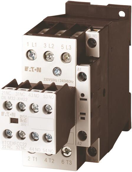 Eaton Leistungsschütz 25A 3P 24V DC 1NO 0R DILM25-10-EA (189914
