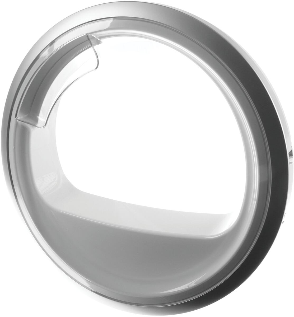 Bosch Siemens 11023841 Fenster, Komplette tür mit glas (silber-weiß)