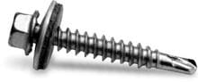 K2 Systems selbstbohrende Sechskantblechschraube 6x25mm, mit Dichtscheibe, Edelstahl (1000212)