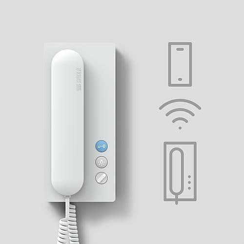 Siedle Haustelefon IQ HTA, weiß (210010100-00)