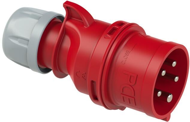 CEE adapter male 3 polig 6H 16A Schuko female IP54
