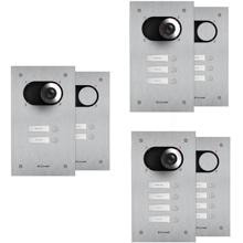 Comelit Frontplatte Switch, 1-reihig, V4A, SB2, 262,7x150x2,5 mm