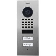 DoorBird D1102V IP Video-Türstation Unterputz, Bewegungssensor, WLAN, 2 Ruftasten, V2A Edelstahl