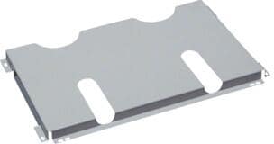 Hager FZ710 Plantasche, univers, Stahlblech, mit Befestigungsschrauben, für Schränke FA/FT/FG