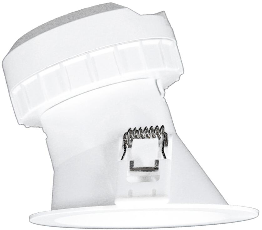 Beneito Faure PULCOM R LED-Einbaustrahler, Asymmetrisch, Rund, 8W 38° CCT SWITCH 2.700K/3.200K/4.000K CRI>80 800Lm, weiß