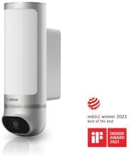 Bosch Smart Home Eyes Außenkamera II, Dual Radar, Bewegungserkennung, silber (8750001469)