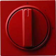 Abdeckung mit Knebel für Drei-Stufen-Schalter mit Nullstellung, S-Color, rot, Gira 066943