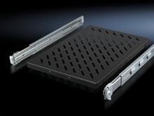 Rittal DK 5501.725 Geräteboden, für zwei 482,6 mm (19")-Befestigungsebenen (v+h), 1000 N, BHT: 419x1 HEx700 mm, 19"-Ebenenabstand: 600-900 mm