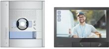 Bticino CLASSE300X Video Türsprechanlage Set mit SFERA Türstation, WLAN 6, 7" Touchscreen Monitor, 2-Draht BUS, Transponder, schwarz (363533)