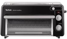 Tefal TL6008 Toast n Grill, Toaster mit integriertem Grillgerät, 1300 W, schwarz/silber