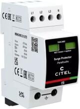 Citel DAC40CS-31-275 Mehrpoliger Überspannungsschutz Typ 2, 40kA, 1,25kV, 2TE, REG, grau (821520222)
