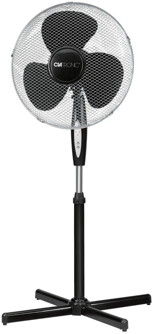 Clatronic VL 3741 S Standventilator, 45W, Fernbedienung, schwarz