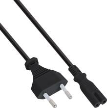 45er B-Pack InLine Netzkabel, Netzstecker / Euro 8 C7 Stecker, 3m (B-16654A)