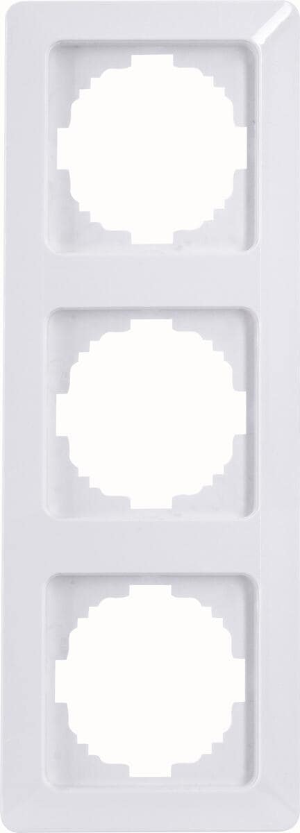 Kopp Abdeckrahmen 3-fach, HK02, Arktisweiß (305813008)