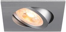 SLV NEW TRIA 68 Deckeneinbauleuchte, GU10, max. 10W, IP20, schwenkbar