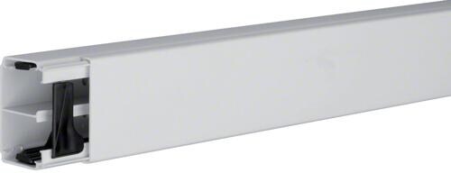 Hager LF4006107035 Leitungsführungskanal mit Trennwand PVC, 40x60mm, Länge 2m, lichtgrau