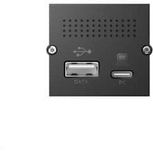 Bachmann Mini Port Replikator mit USB-C PD 100W 2x USB-A, schwarz (917.229)