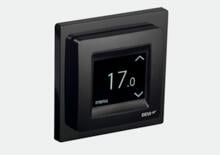 Devi DEVIregTouch, UP Uhren-Thermostat, 16A, 230V, mit Rahmen, schwarz (140F1069)
