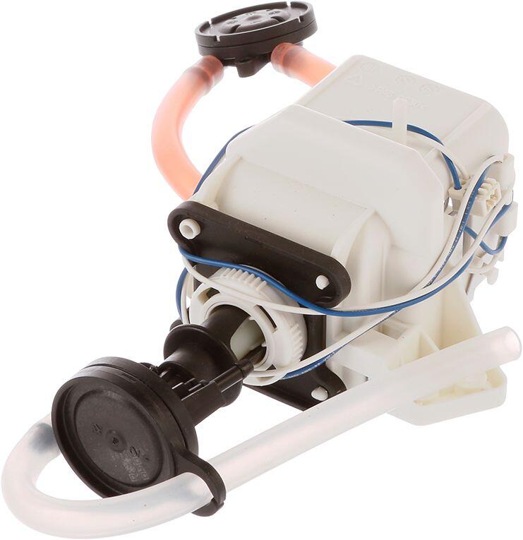 Bosch Siemens 12045000 Pumpe, Druckpumpe mit vormontierten Pulsationsdaempfer Halterung aus, unbrennbaren Material + Befestiger, leise Pumpe